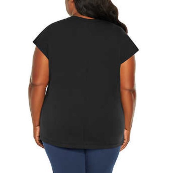 Banana Republic Classic Black V-Neck Tee - Picture 6 of 9